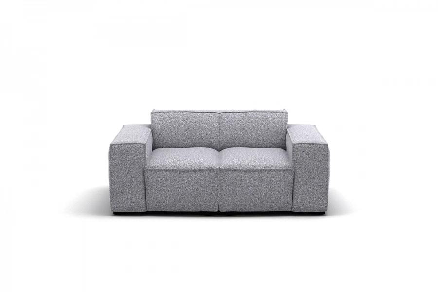 Model MODULARIS NB (niski bok) - Modularis NB sofa 2 osobowa z bokami niskimi